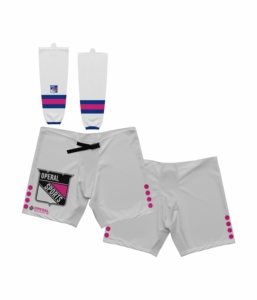 OPERAL 2024 Nouveau maillot personnalisé, uniforme de hockey sur glace réversible, design d'impression par transfert thermique, 100% polyester, unisexe - Product Image 6