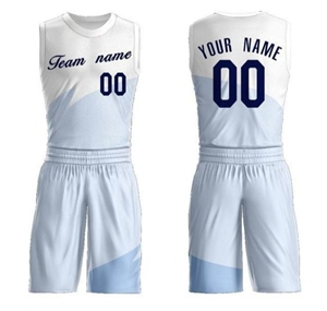 Vêtements de basket-ball sur mesure en gros, OEM, haute qualité, séchage rapide, respirant, unisexe, adulte, tissu 180g, logo personnalisé - Product Image 4