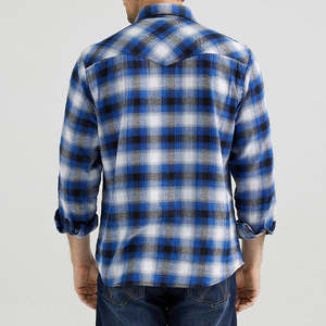 Camisa de Franela de Manga Larga Informal para Hombre, Tendencia Otoño, 100% Algodón, Transpirable, Logotipo Personalizado 2026 - Product Image 2