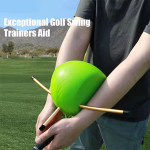 Outil d'entraînement de <span class=keywords><strong>golf</strong></span> en gros : Connecteur de balle intelligent en PU pour l'impact, l'entraînement de la posture des bras, des avant-bras et des coudes - Product Image 3