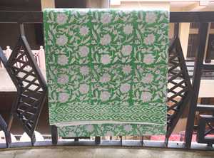 ผ้าปูโต๊ะผ้าฝ้ายสำหรับใช้ในร้านอาหารใช้ในบ้านงานปาร์ตี้พิมพ์ลายดอกไม้โต๊ะสี่เหลี่ยมออกแบบได้ตามต้องการเป็นมิตรต่อสิ่งแวดล้อมทันสมัย - Product Image 2