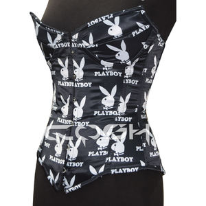 Corset amincissant respirant à compression élevée avec armatures, imprimé par sublimation, ODM, Play Boy |   Achetez maintenant - Product Image 3