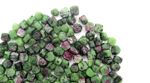 Zoisita-GEMA Natural de rubí Natural, Gema suelta y pequeña, tamaño de 4-6 MM, fabricación de gemas sin tratamiento, joyería sin procesar, 50 piezas - Product Image 2