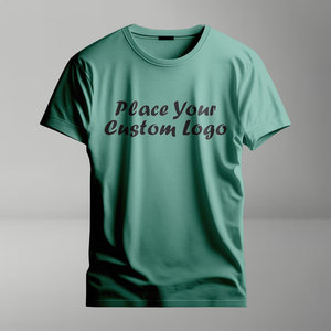 Vente en gros de t-shirt de gym pour hommes en polyester à séchage rapide avec logo personnalisé vêtements de sport pour le corps haut de sport de course - Product Image 5