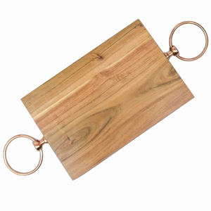 Bloque de utensilios de cocina seguro para alimentos Acabado de tuercas de pared Restaurante de lujo y uso en hoteles Tabla de cortar para servir pizza - Product Image 6