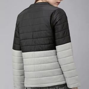 Fabrication personnaliser pour l'extérieur col bouffant conceptions d'automne de grande taille vente à chaud produit classique broderie veste pour femmes - Product Image 3