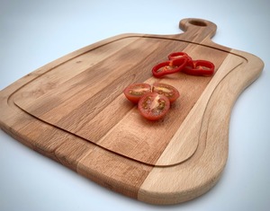 เขียงไม้ขัดอาหารสำหรับโรงแรมและคาเฟ่เขียงไม้สำหรับใช้ในครัว - Product Image 3