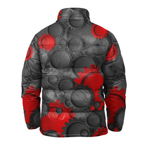 Pakistan Made Handmade Premium Breathable High Street Style Men's Puffer Jackets with <b>Stand</b> Collar - Product Image 6