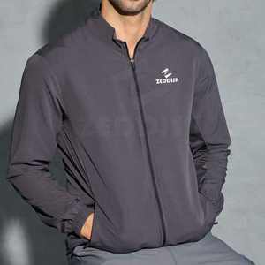 Water Resistant Polyester <b>Jacket</b> For Men With <b>Packable</b> Hood And Lightweight Utility Winter <b>Jackets</b> - Product Image 1