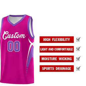 Uniforme de baloncesto unisex personalizado al por mayor, uniforme transpirable de secado rápido, uniforme de entrenamiento de baloncesto en tela de malla - Product Image 3