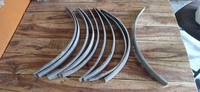Plaque longue de 600 mm en corne de buffle naturelle, faite à la main, de haute qualité, style animal, pour fabrication d'arc, marque NOORBABA NBI-129