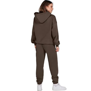 2024 chándal para mujer 100% cintura elástica de alta calidad ropa deportiva cómoda chándal conjunto completo lavable precio barato chándal - Product Image 6