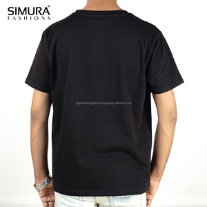 T-shirt tendance pour homme fabriqué au Bangladesh, durable, séchage rapide, anti-rétrécissement, résistant à la décoloration, logo personnalisé, couleur personnalisée - Product Image 4