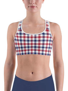 Women's Breathable Gym Workout Bra Hot Sexy Sublimated <b>Top</b> for Fitness Simple Style Sport Bra Cheap Price OEM Custom Fashion - Product Image 2