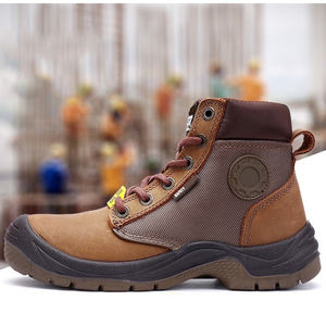 Sepatu Kerja Safety Dakar S3 Coklat Tahan Air dengan Ujung dan Sol Baja - Product Image 3