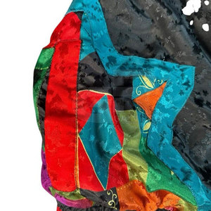 Geometric Print <b>Zip</b> <b>Up</b> <b>Jacket</b> 90s Street Style Graphic Pattern Streetwear Outerwear For Daily Fashion - Product Image 6