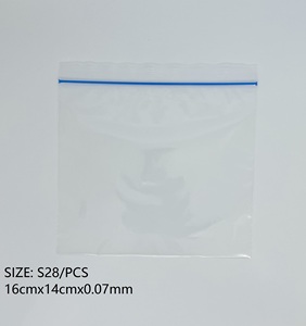 Sac de rangement souple multi-usage, compatible micro-ondes, avec fermeture éclair, transparent, durable, étanche, fermeture sécurisée pour les aliments - Product Image 3