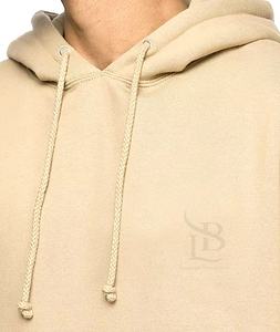 Venta al por mayor de peso pesado 100% algodón de los hombres de gran tamaño sudaderas con capucha de hombro caído con logotipo personalizado para el invierno - Product Image 2