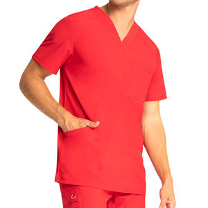 Uniformes hospitaliers en tissu respirant pour infirmières, médecins et techniciens cliniques fonctionnels avec poches utilitaires pour gommage médical - Product Image 6