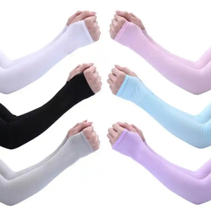Wholesale Hot Sell Fashion <b>Compression</b> <b>Sleeves</b> <b>Arm</b> Cover Sports Cycling Spandex/Cotton Seamless Quick Dry - Product Image 1