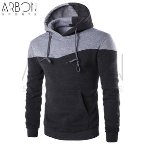 Nouveau produit simple sweats à capuche léger nouveau Design Super qualité sur mesure tenue décontracté solide pull à capuche pour hommes - Product Image 3