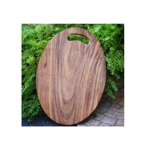 Planche à découper en bois de qualité supérieure, planche à fromage en bois de taille personnalisée au design moderne à long manche extra épais - Product Image 6