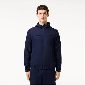 Chándal de entrenamiento deportivo con chaqueta con cremallera, chándal de moda de estilo Jogger, Conjunto elegante de chándal de uso diario, conjunto de dos piezas - Product Image 1