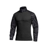 Chemises de paintball, ensembles de vêtements d'entraînement pour airsoft et paintball, vêtements pour hommes imperméables, respirants, à séchage rapide, 100% polyester et élasthanne