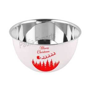 Cuenco impreso Cuenco estampado Cuenco impreso de acero inoxidable para servir - Product Image 1