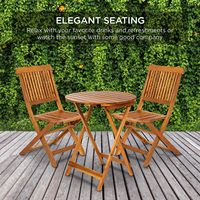 Mesa de comedor plegable de teca maciza y silla plegable estilo moderno para restaurante y cafetería conjunto de muebles de exterior