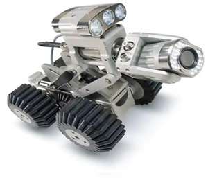 Robot d'inspection vidéo PTZ pour canalisations d'égouts avec télécommande, neuf - Product Image 1