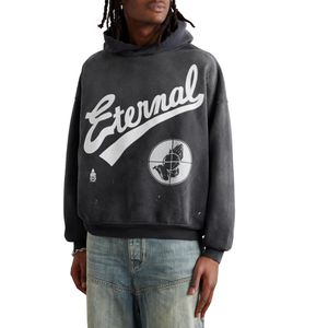 Sudaderas con capucha de alta calidad para hombre, Sudadera estampada, ropa de calle informal, jersey con capucha con logotipo personalizado, sudadera cálida y cómoda a la moda - Product Image 5