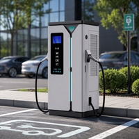 Pengisi Daya EV Cepat DC Bersertifikasi CE 240kW-600kW dengan Dua Port CCS2 200-1000V, Stasiun Komersial untuk Armada Kendaraan Berat