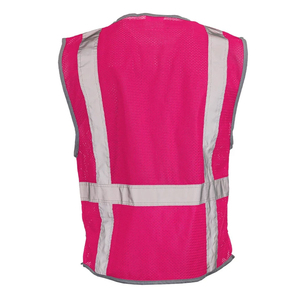 Chaqueta de Trabajo Transpirable de Seguridad para Hombre, Chaqueta con Cremallera, Chalecos de Seguridad Reflectantes para Construcción al por Mayor con Servicio OEM - Product Image 6