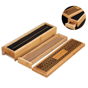 Quemador de incienso de madera HHO más vendido, palo de incienso Mubkhar, Té Bakhoor, lavanda, Benjuí, regalo de Ramadán perfumado - Product Image 2