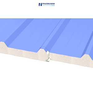 Sinh thái thân thiện cách nhiệt mái bánh sandwich Panel EPS prexs mái bánh sandwich Panel cho phòng sạch coldstorage xây dựng - Product Image 5