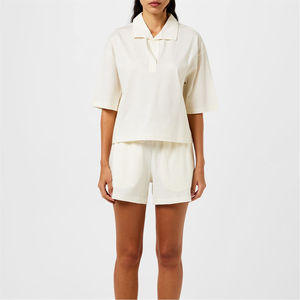 Haut sans manches à col pour femme, chemisier d'été, haut en tricot à manches longues pour femme, chemise de tous les jours, haut à ourlet haut-bas, chemisier tendance - Product Image 5