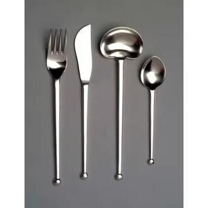 <b>Golden</b> Eco Friendly Luxury Modern Stainless Steel Flatware <b>Set</b> Dishwasher Safe Durable Dining Utensils - Product Image 2