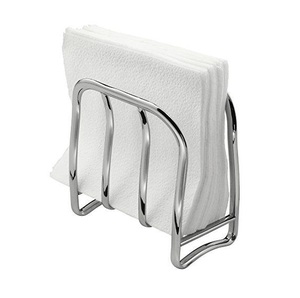 Elegant wire frame metal <b>tissue</b> <b>holder</b> for home <b>kitchen</b> and bathroom with sleek handcrafted durable and modern design - Product Image 4