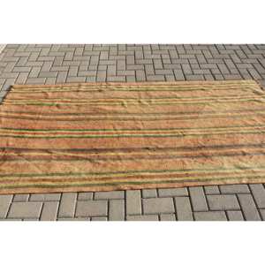 Tapis traditionnel en laine Patchwork vert Orange 3.7x8 pieds couloir rectangulaire turc grande surface pour chambre d'adolescent salon Latex - Product Image 3