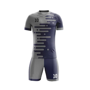 Conjunto de Uniforme de Fútbol de Poliéster Sublimado de Alta Calidad, Transpirable, Unisex, para Hombre - Product Image 5