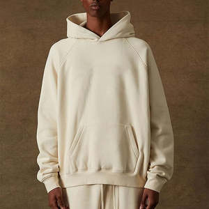 Sudadera con Capucha de Alta Calidad, Unisex, Lisa, de Felpa Francesa, 100% Algodón, para Hombre - Product Image 2