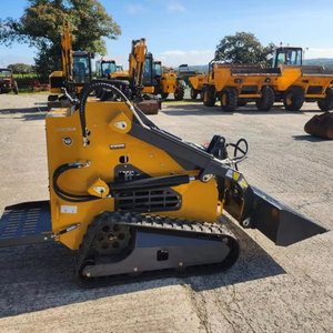 Minicargador barato CE EURO5 EPA, minicargador de orugas de rueda diésel con motor EPA, minicargador de oruga para todo terreno, envío gratuito - Product Image 1