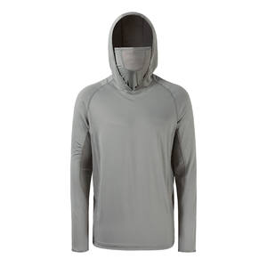 Ropa hecha a medida sudaderas con capucha de pesca para hombres transpirable manga larga pesca Jersey protección solar sudaderas con capucha de pesca para hombres - Product Image 4