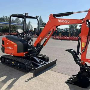 Miniexcavadora Kubota KX030-4 Modelo 2025, Excavadora de Orugas de 3 Toneladas, Mini Máquina Pequeña con Motor Kubota para Uso Agrícola - Product Image 1