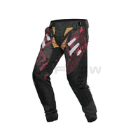 Pantalon de paintball unisexe personnalisé, doux, confortable, respirant, en polyester, avec rembourrage de protection, logo personnalisé par sublimation, pour l'extérieur