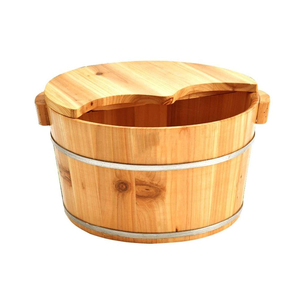 Cuenco de madera para pies, redondo personalizado, superventas, venta al por mayor, lavado de ropa, bañera a precio asequible - Product Image 5