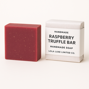 Barra Sólida de Trufa de Frambuesa Hecha a Mano - Product Image 1