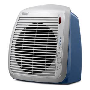 Calentador Eléctrico Vertical Young Hvy1020B 2000W 65m Gris y Azul Modelo 0114711020 Compatible con De'Longhi - Product Image 1