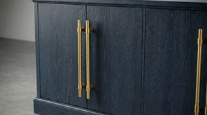 PKP Modern Vietnam Durable MDF Veneer Oak Sideboard-S Black Oak with 1-Year Warranty Eco-Friendly <b>Kitchen</b> <b>Furniture</b> - Product Image 5